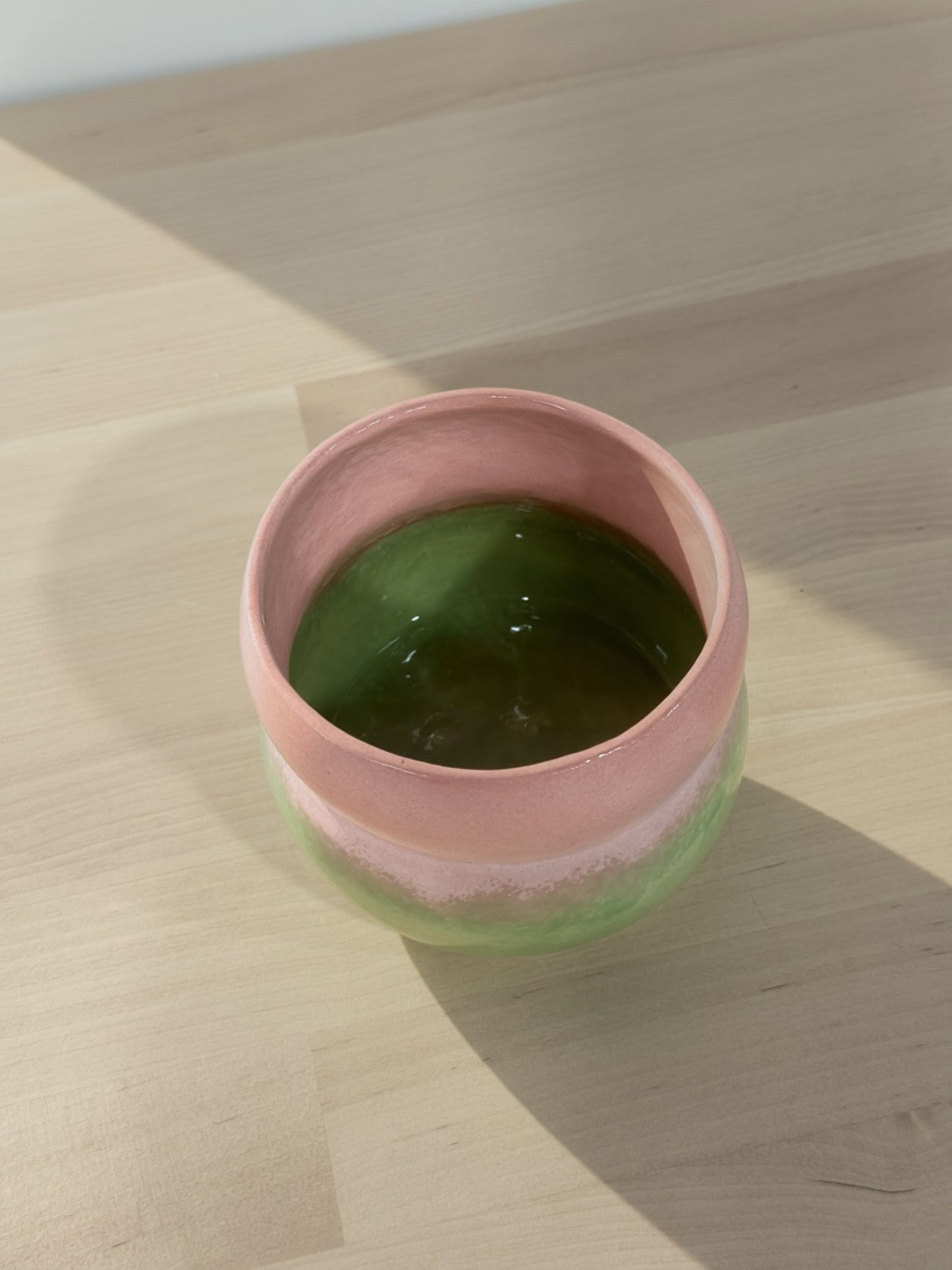 Strawberry Matcha Bubble Mug
