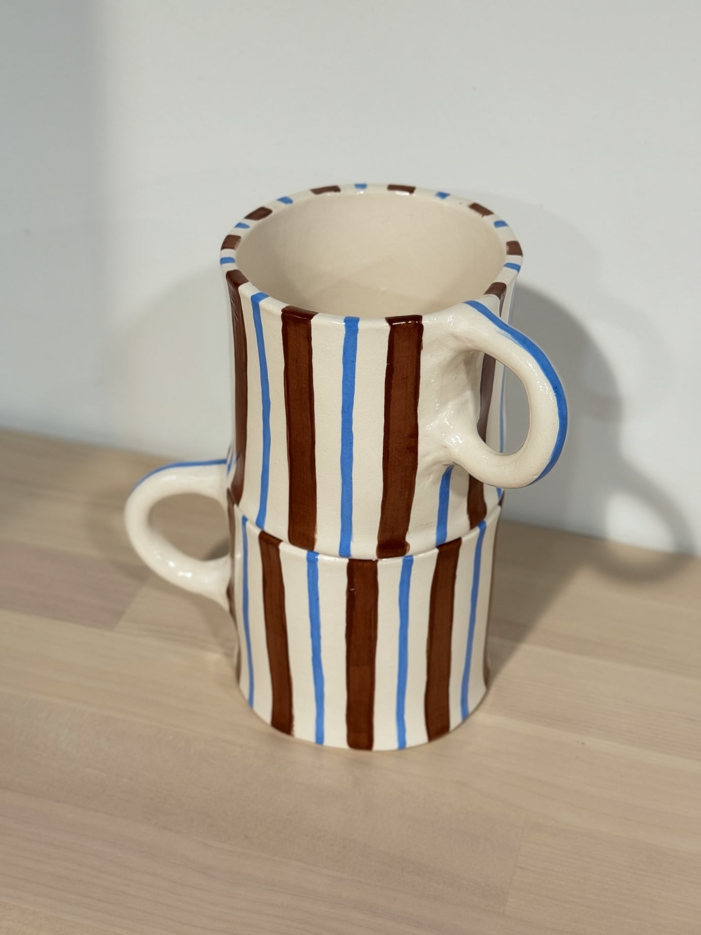 Blue Stripes Studio Mug
