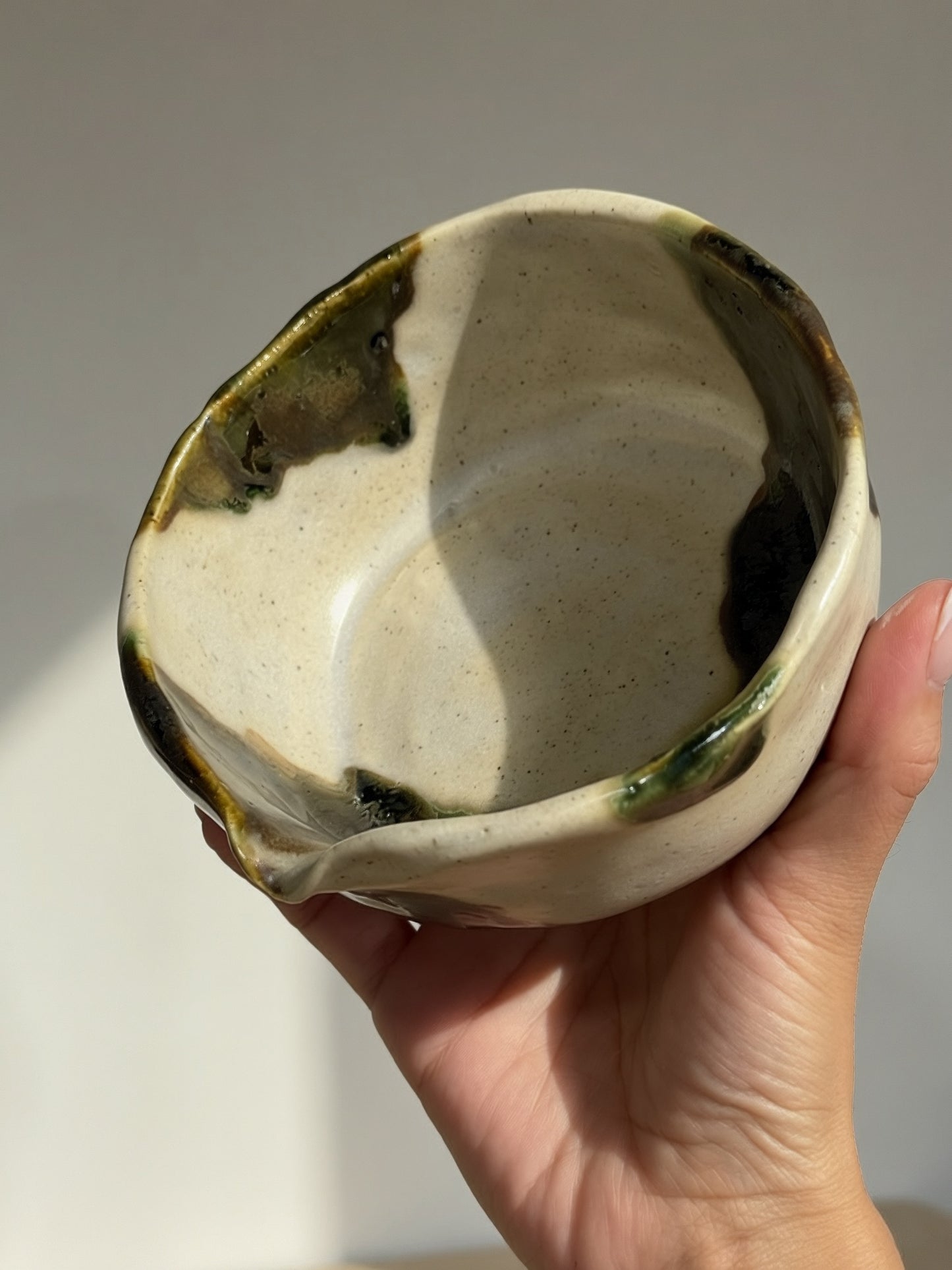 Metallic Ombre Matcha Bowl