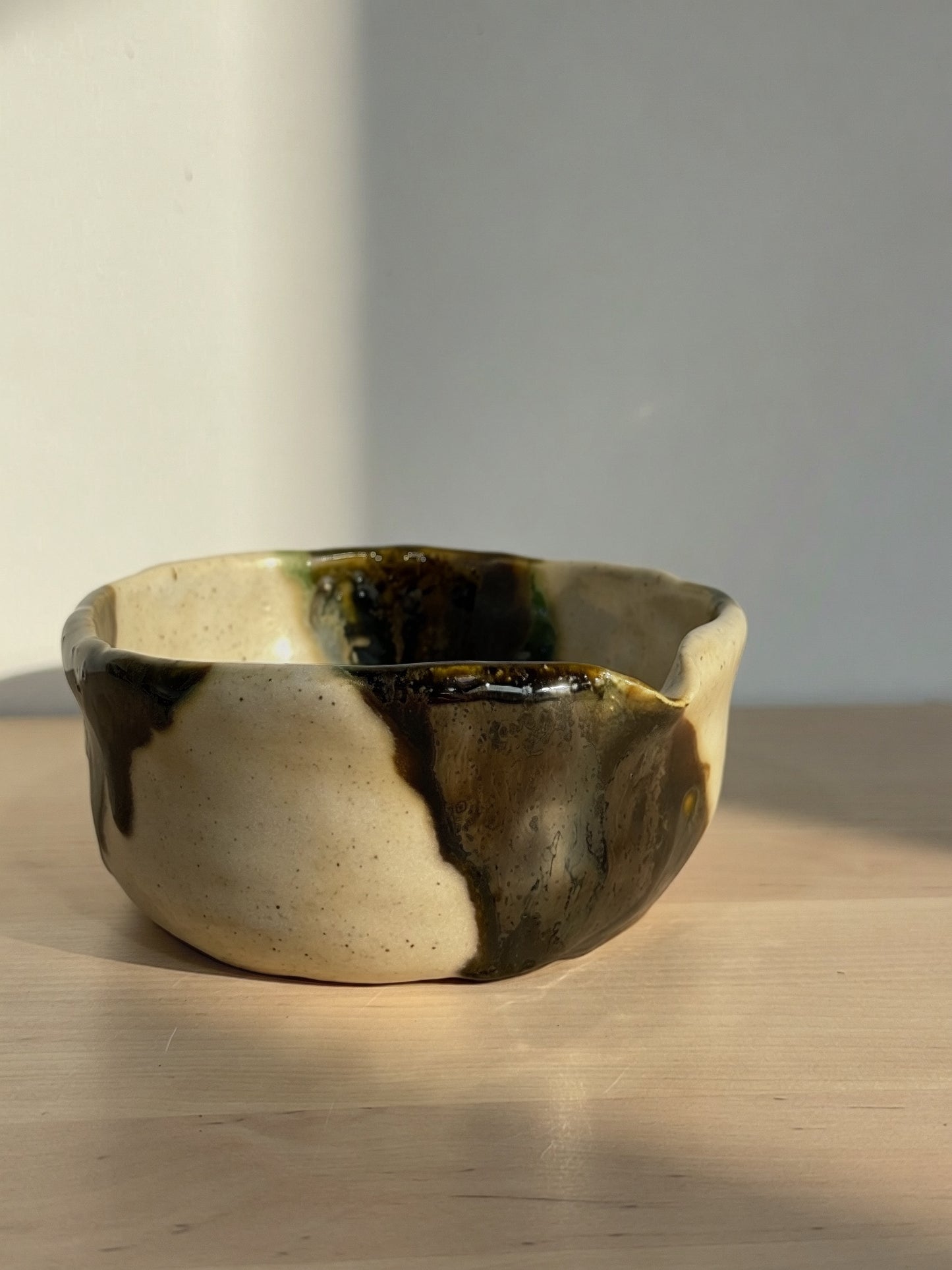 Metallic Ombre Matcha Bowl
