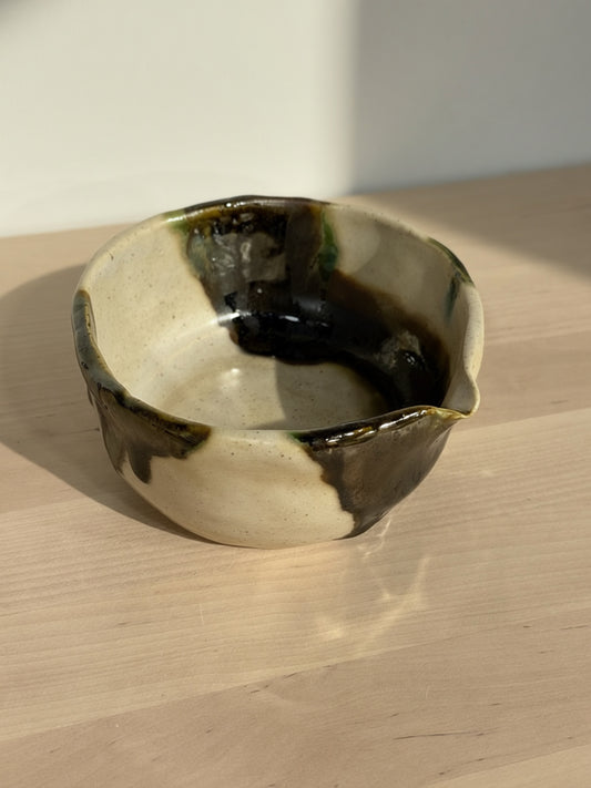 Metallic Ombre Matcha Bowl