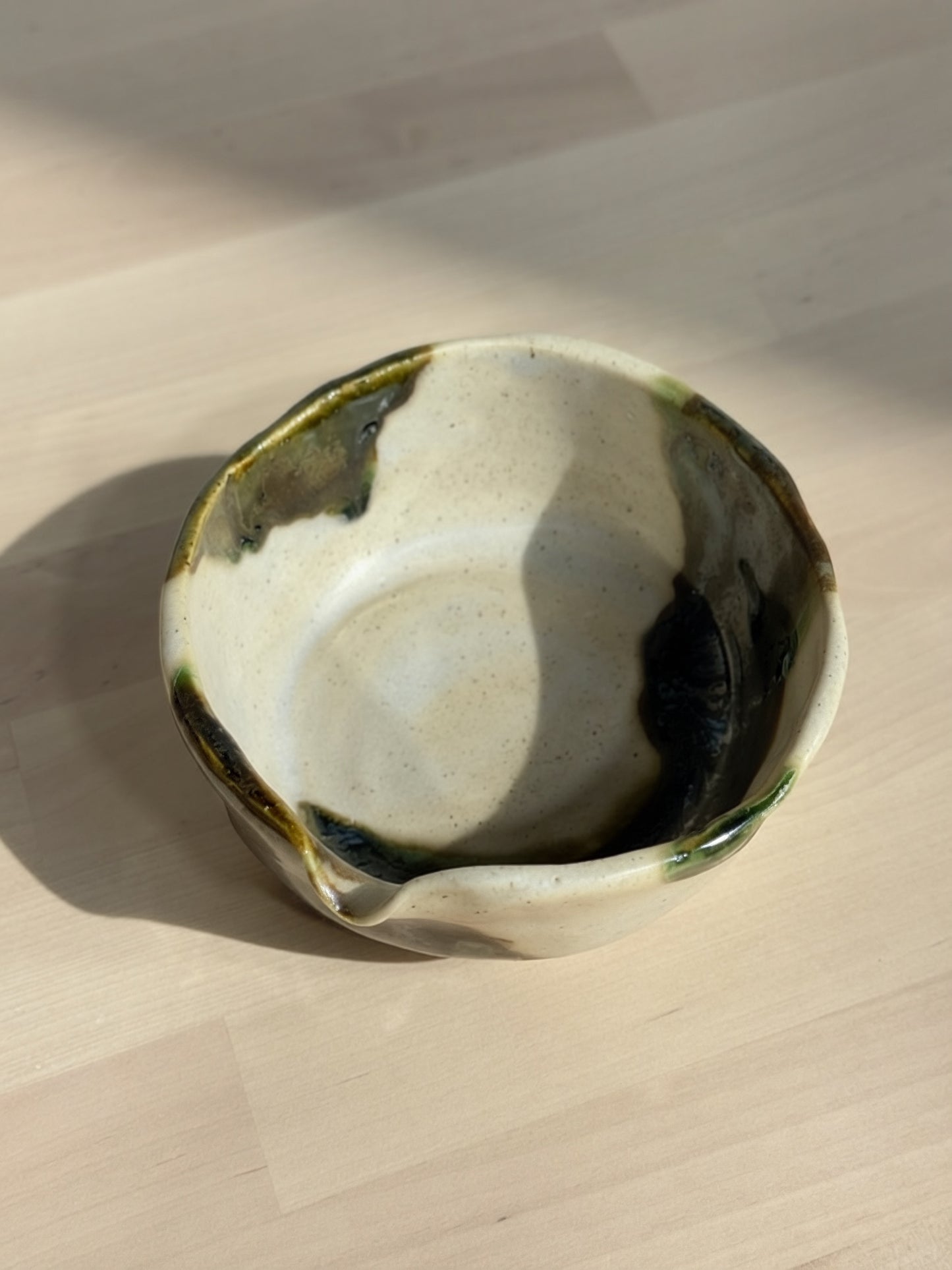 Metallic Ombre Matcha Bowl