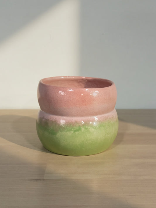 Strawberry Matcha Bubble Mug