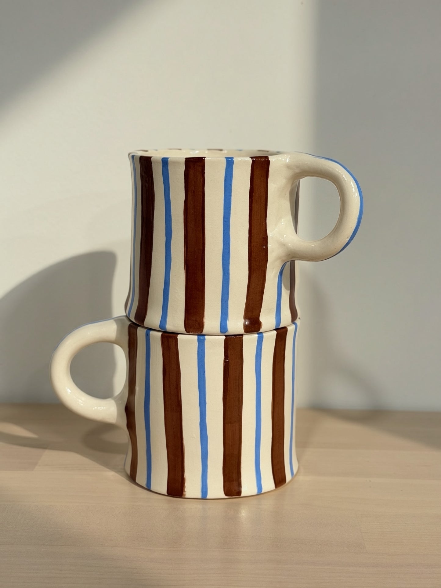 Blue Stripes Studio Mug