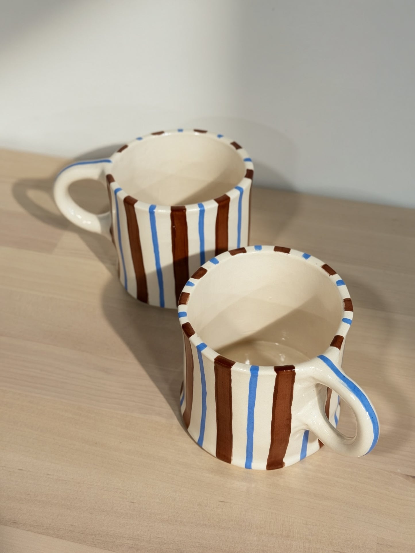Blue Stripes Studio Mug