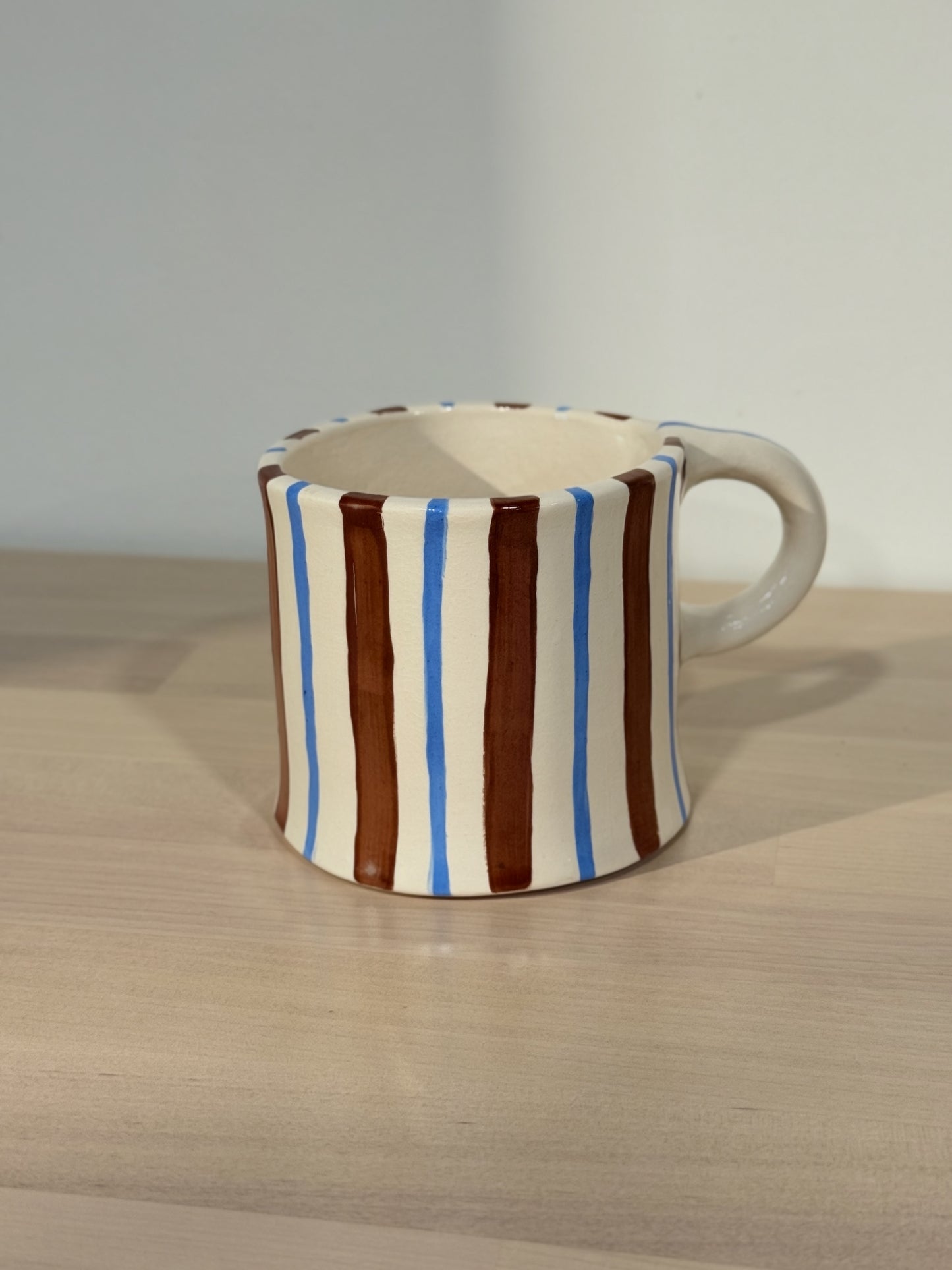 Blue Stripes Studio Mug
