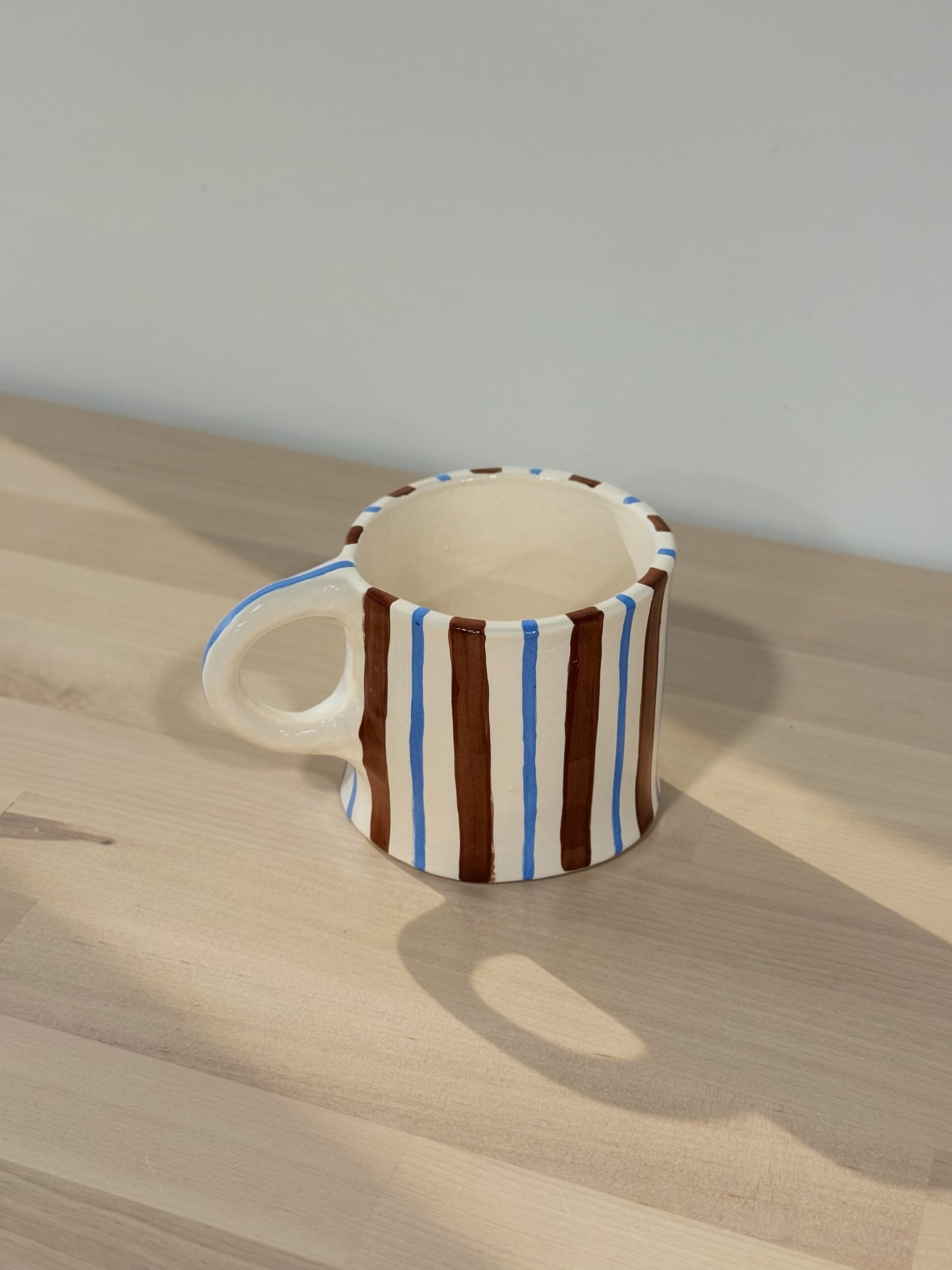 Blue Stripes Studio Mug
